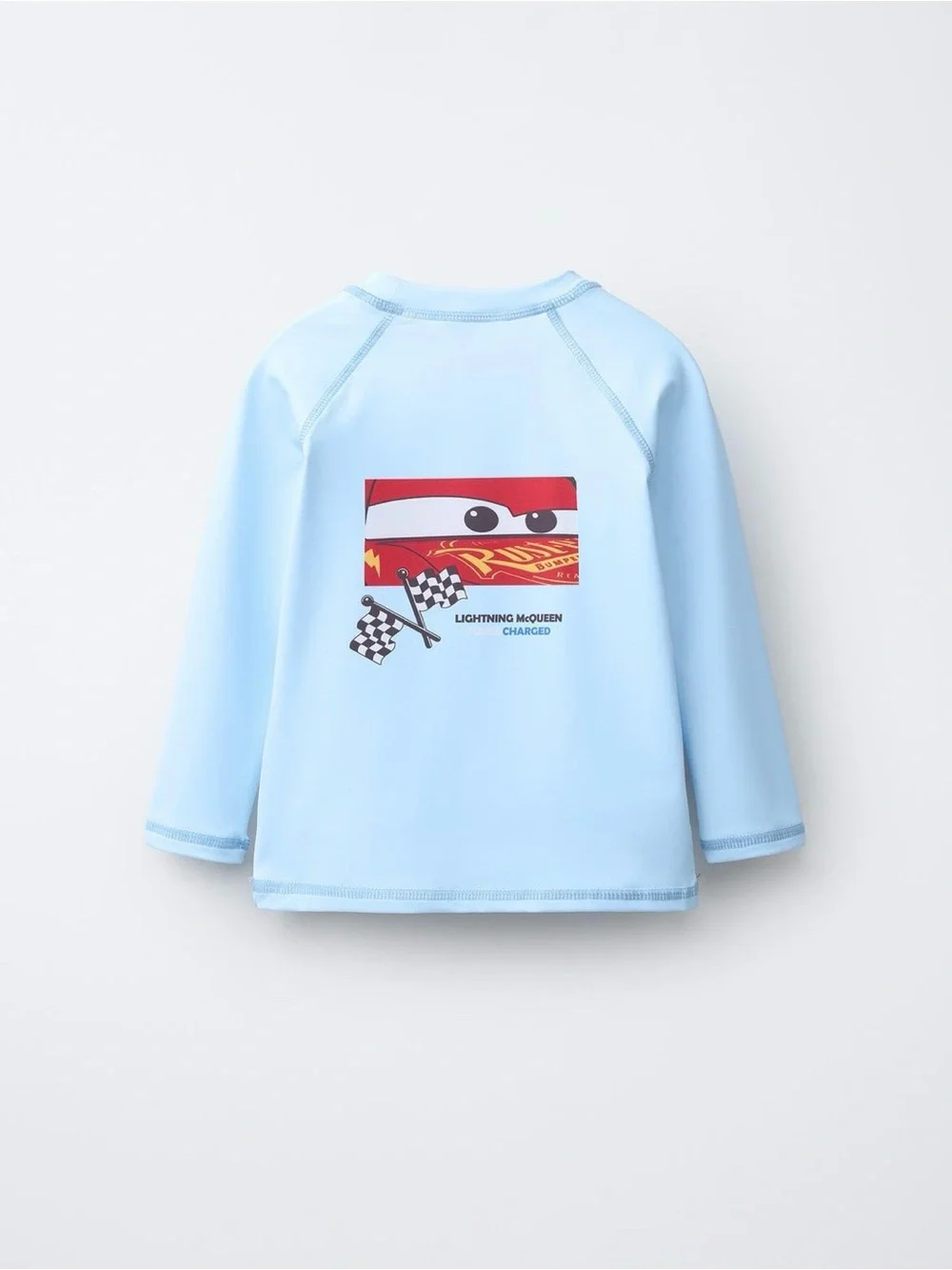 ZARA CARS LIGHTNING MCQUEEN DISNEY SWIM T-SHIRT